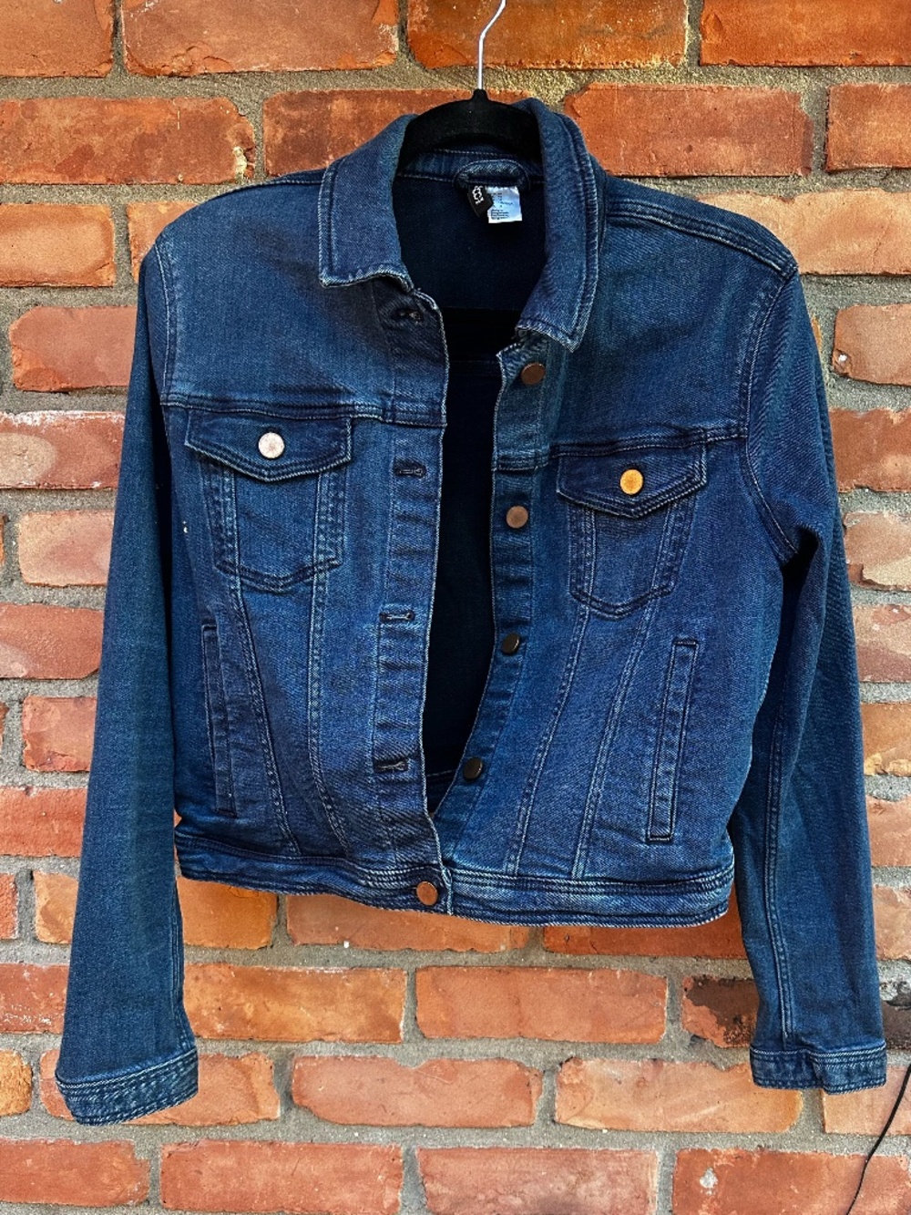 H & M Divided Denim Jean Jacket ~ 14